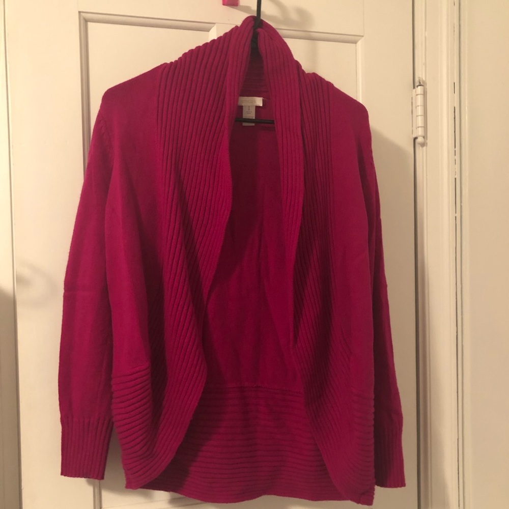 Chicos deep pink cardigan